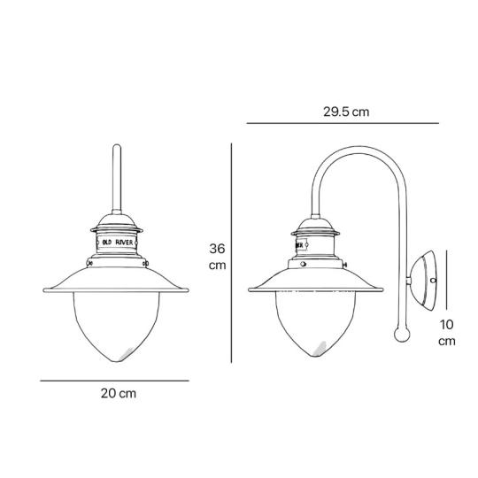klasszikus rez kulteri lampa kikoto tengerparti hangulatu antikolt mediterran hazfalra kerti vizallo rusztikus paraszthaz balaton country regies vintage retro lampak kerti 2.jpg